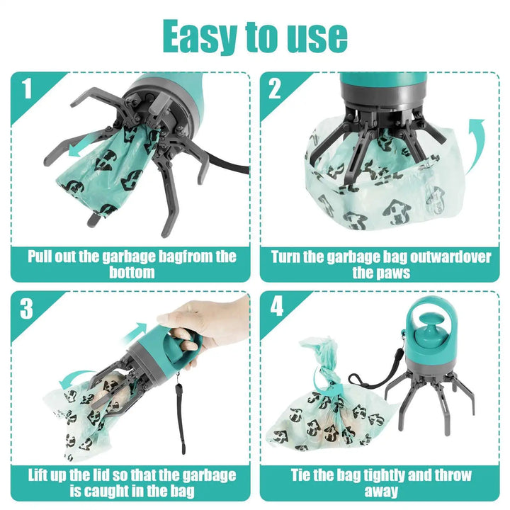 PuffyFuzzy™ Dog Poop Scooper – Portable Waste Picker