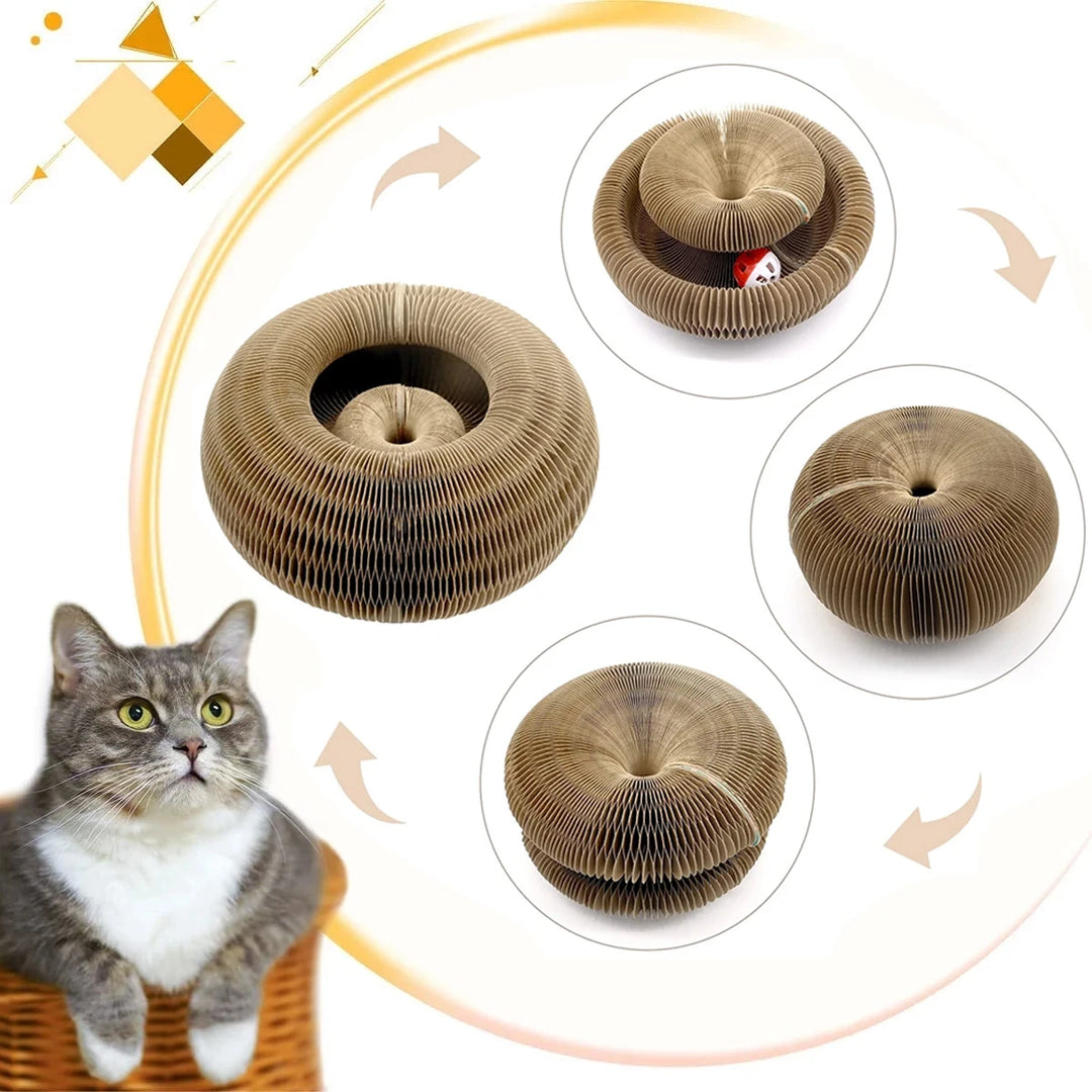 PuffyFuzzy™ Magic Organ Cat Scratcher