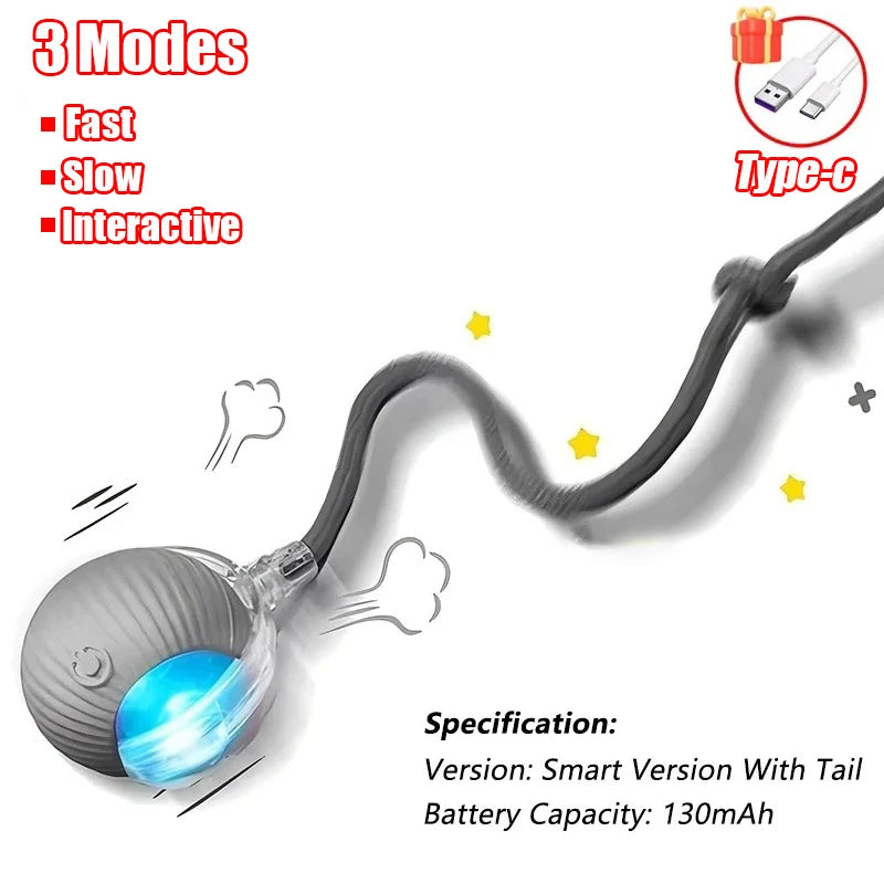 Pet toys Gravity Electric Amusement Pet Ball Smart Bouncing Ball For Dogs and Cats