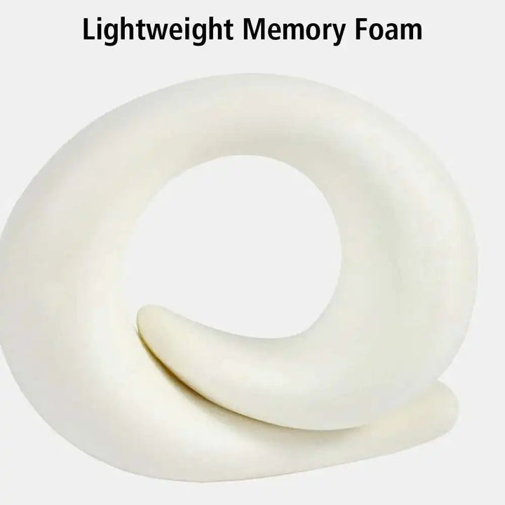 PuffyFuzzy™ Memory Foam Travel Neck Pillow