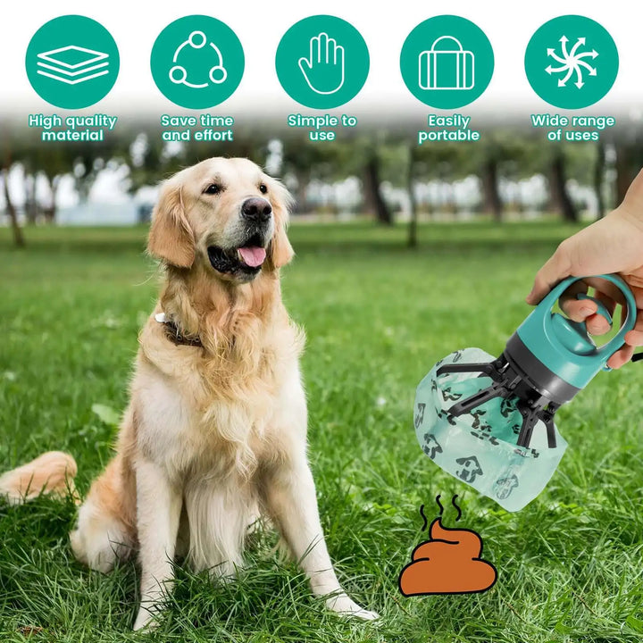 PuffyFuzzy™ Dog Poop Scooper – Portable Waste Picker