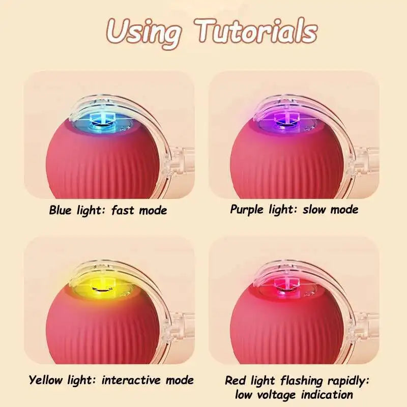 Pet toys Gravity Electric Amusement Pet Ball Smart Bouncing Ball For Dogs and Cats