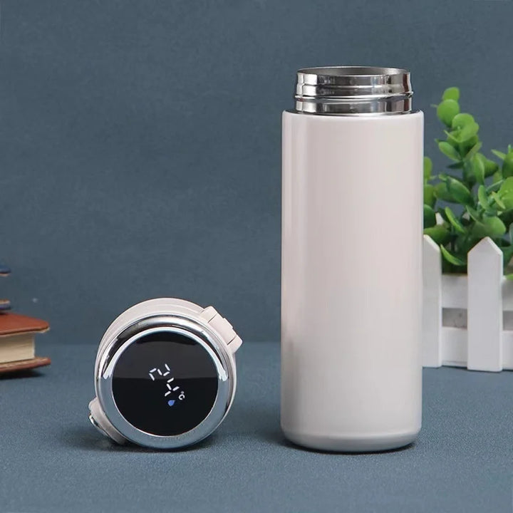 PuffyFuzzy™ LCD Thermos Bottle
