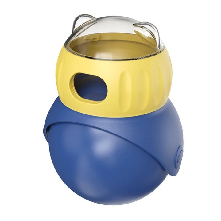 PuffyFuzzy™ Interactive Cat Toy – Owl Puzzle Ball