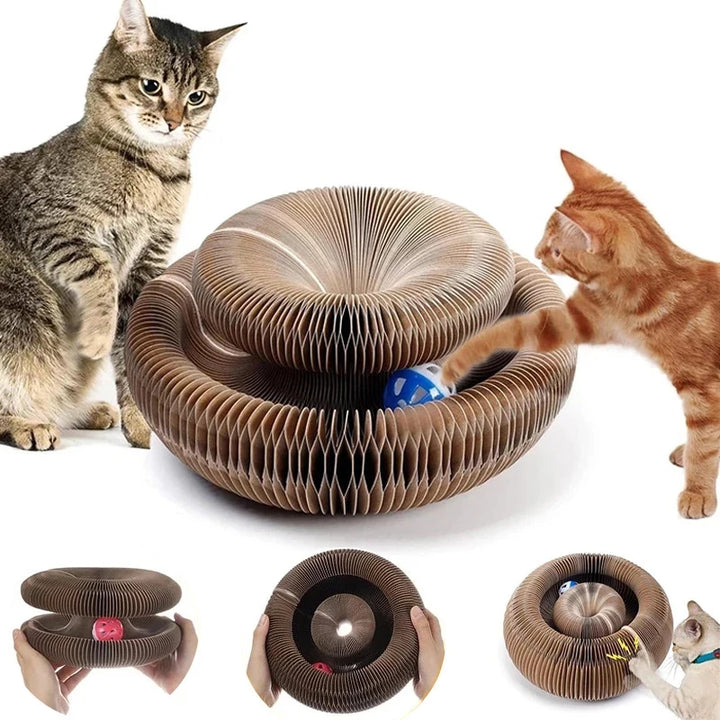 PuffyFuzzy™ Magic Organ Cat Scratcher