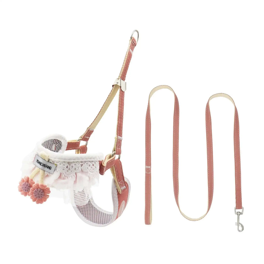 PuffyFuzzy™ Adjustable Harness & Leash