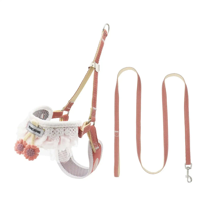 PuffyFuzzy™ Adjustable Harness & Leash