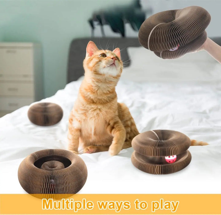 PuffyFuzzy™ Magic Organ Cat Scratcher