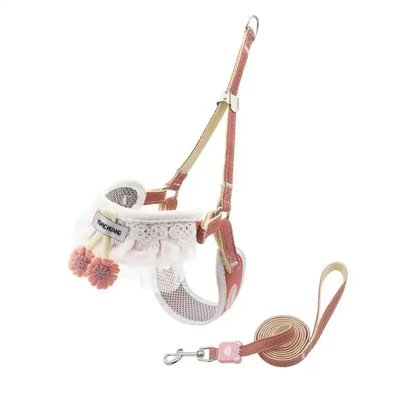 PuffyFuzzy™ Adjustable Harness & Leash