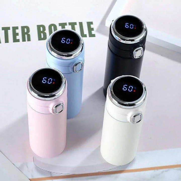 PuffyFuzzy™ LCD Thermos Bottle