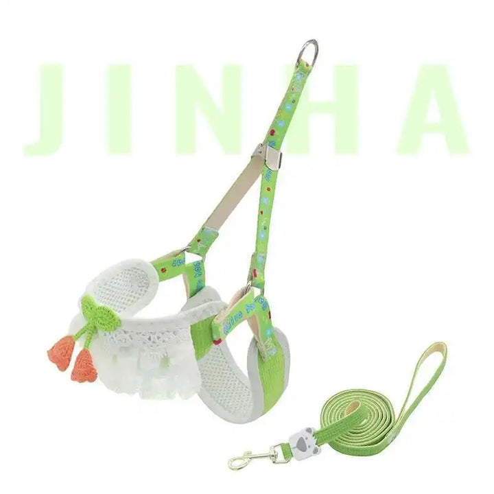 PuffyFuzzy™ Adjustable Harness & Leash