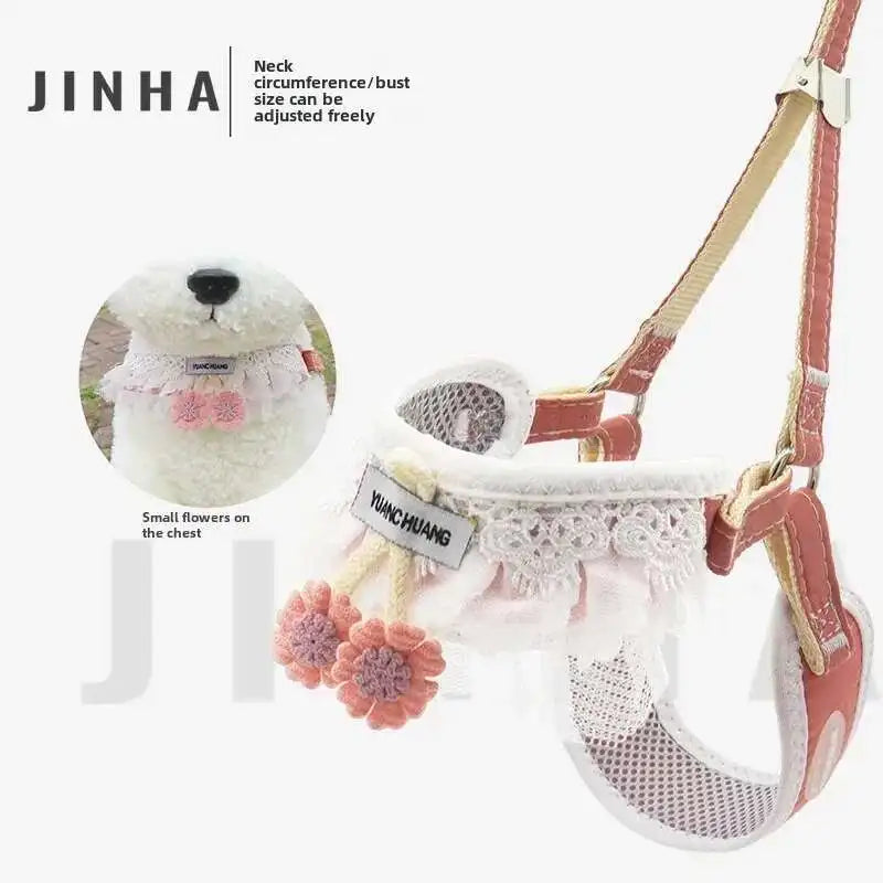 PuffyFuzzy™ Adjustable Harness & Leash