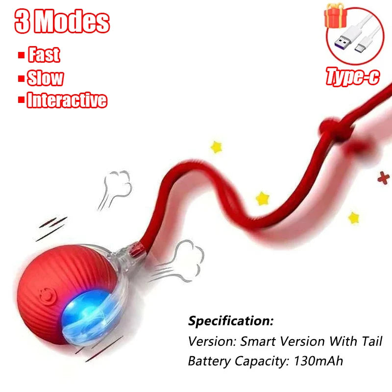Pet toys Gravity Electric Amusement Pet Ball Smart Bouncing Ball For Dogs and Cats