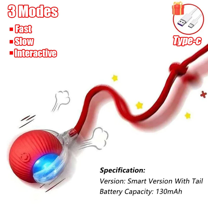 Pet toys Gravity Electric Amusement Pet Ball Smart Bouncing Ball For Dogs and Cats