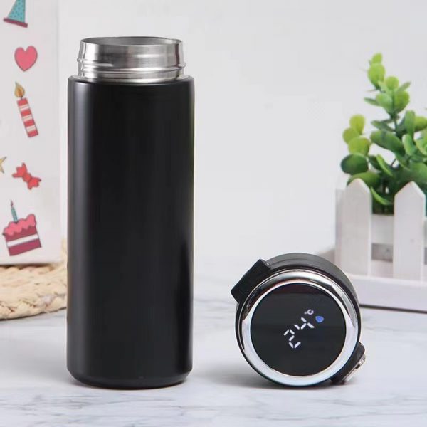 PuffyFuzzy™ LCD Thermos Bottle